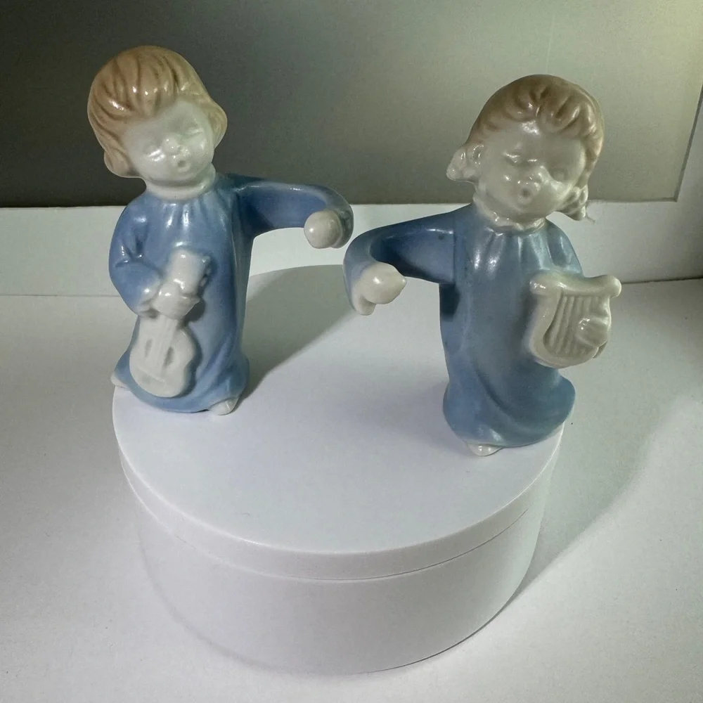 Vintage Porcelain Candle Hudders